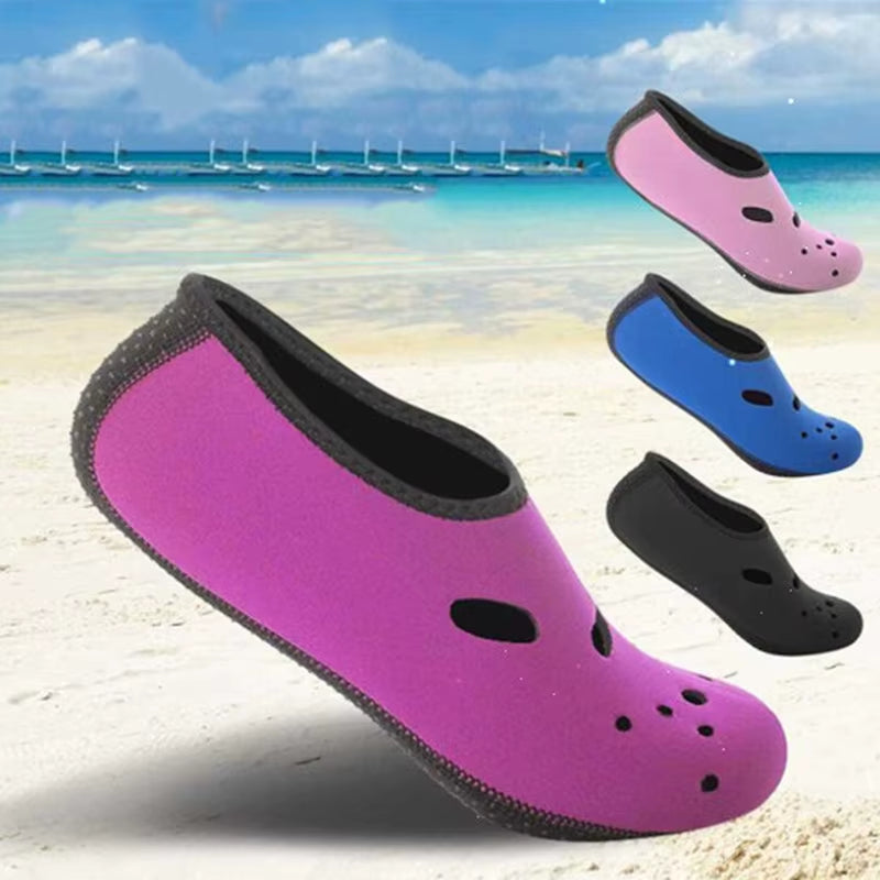 Water Sports Diving Sand Socks anti Skid Beach Shoes for Women Swimming Surfing Nylon Socks Adult Diving Shoes Water Shoes