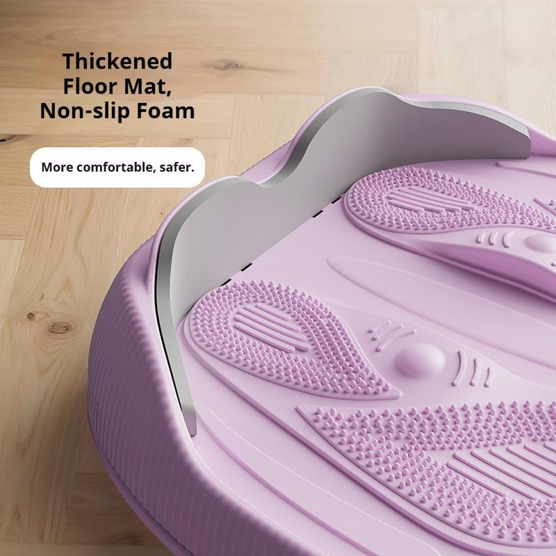 Ankle Trainer Stretching Plate 2-In-1 Calf Stretcher & Slant Board for Plantar Fasciitis Achilles Tendonitis Feet Mobility under Desk Leg Exerciser with Foot Massage for Exercise Physical Therapy