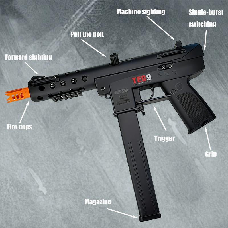 Electric Toy Gun, Electric Magazine without Jamming, Toy Submachine Gun Rifle, New Generation Super High Speed High Performance New Gun, Cool Toy Gun, Outdoor Activity Shooting Game, Party Gift, Christmas, New Year Holiday Gift