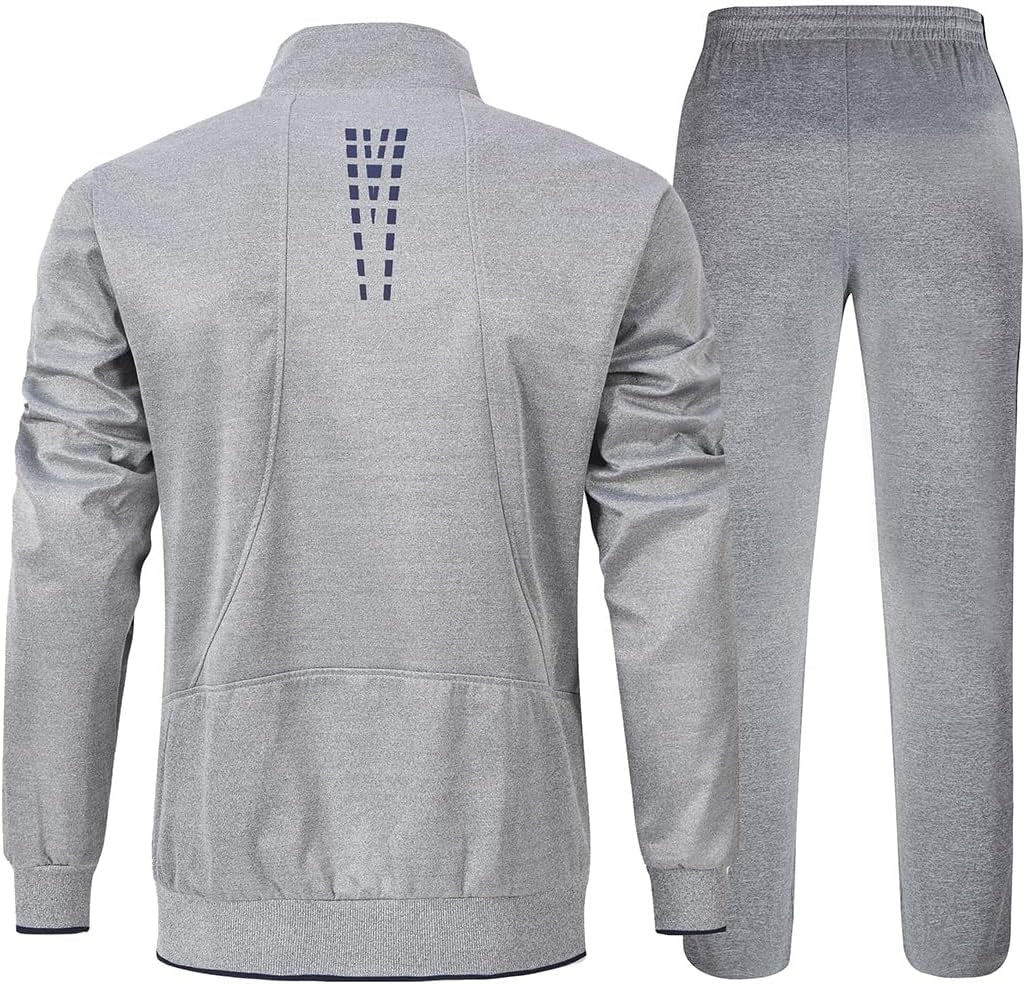 Men'S Tracksuits Outfits Set 2 Piece Jogging Suits Warm up Sweatsuits Sweat Track Suits Sets