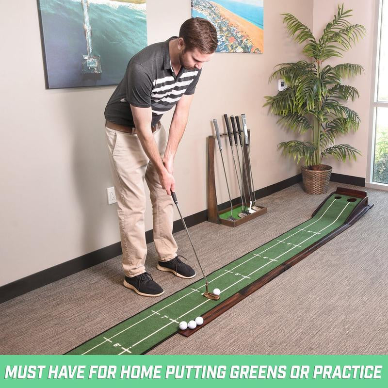 Gosports Premium Wooden Golf Putter Stand