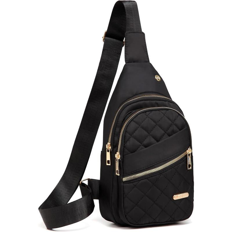 Crossbody Small Sling Backpack Sling Bag for Women Men, Chest Bag Daypack Crossbody for Travel Sport Running Hiking