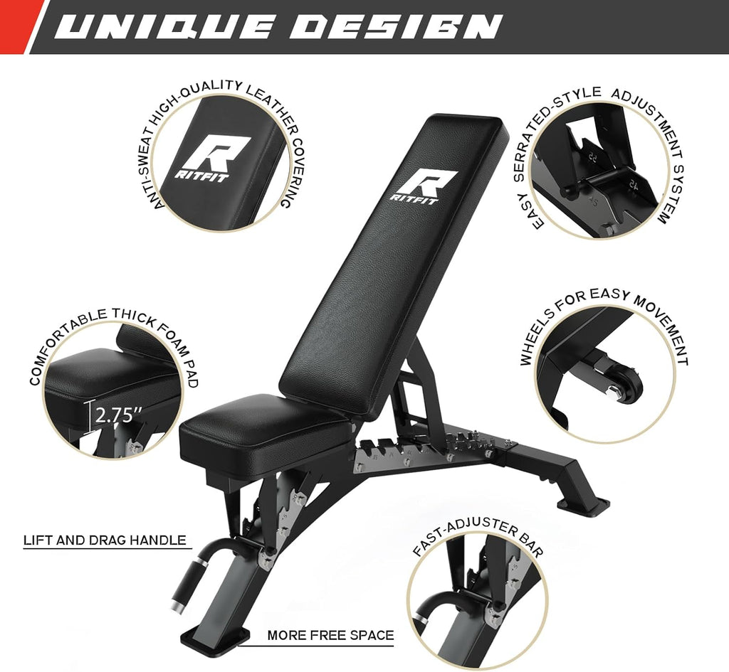 PPC-P3 Power Cage with Optional LAT Pulldown/Cable Crossover, 1200LB Squat Rack for Home & Garage Gym, with Weight Storage Rack and More Training Attachments, Astm-Certified