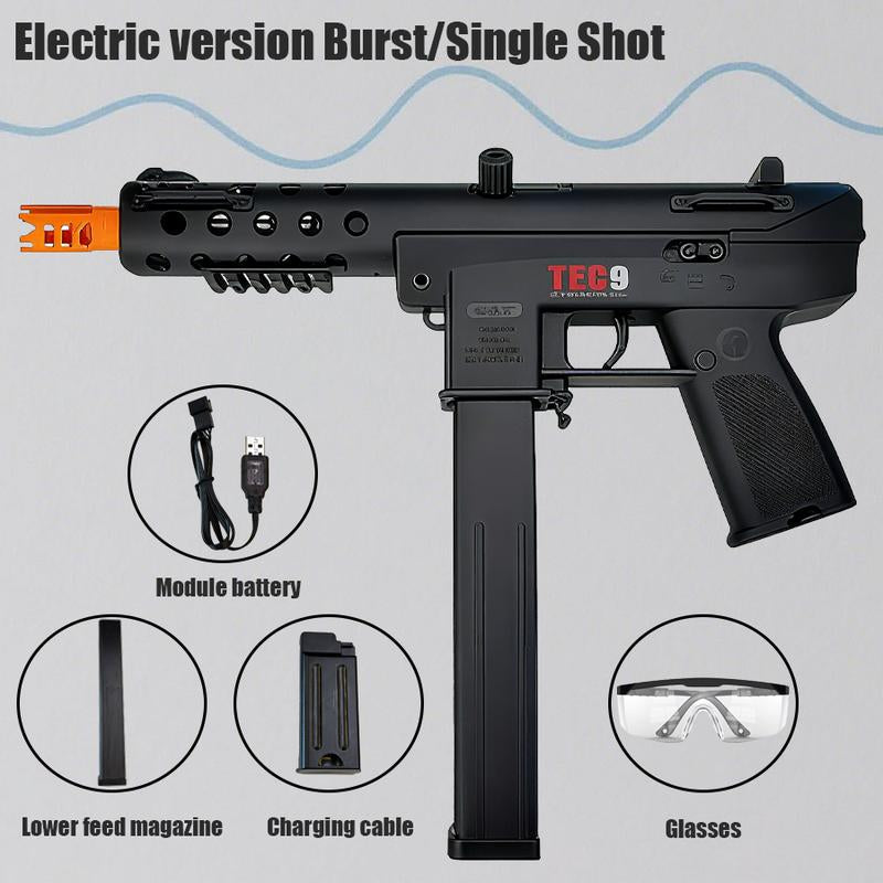 Electric Toy Gun, Electric Magazine without Jamming, Toy Submachine Gun Rifle, New Generation Super High Speed High Performance New Gun, Cool Toy Gun, Outdoor Activity Shooting Game, Party Gift, Christmas, New Year Holiday Gift