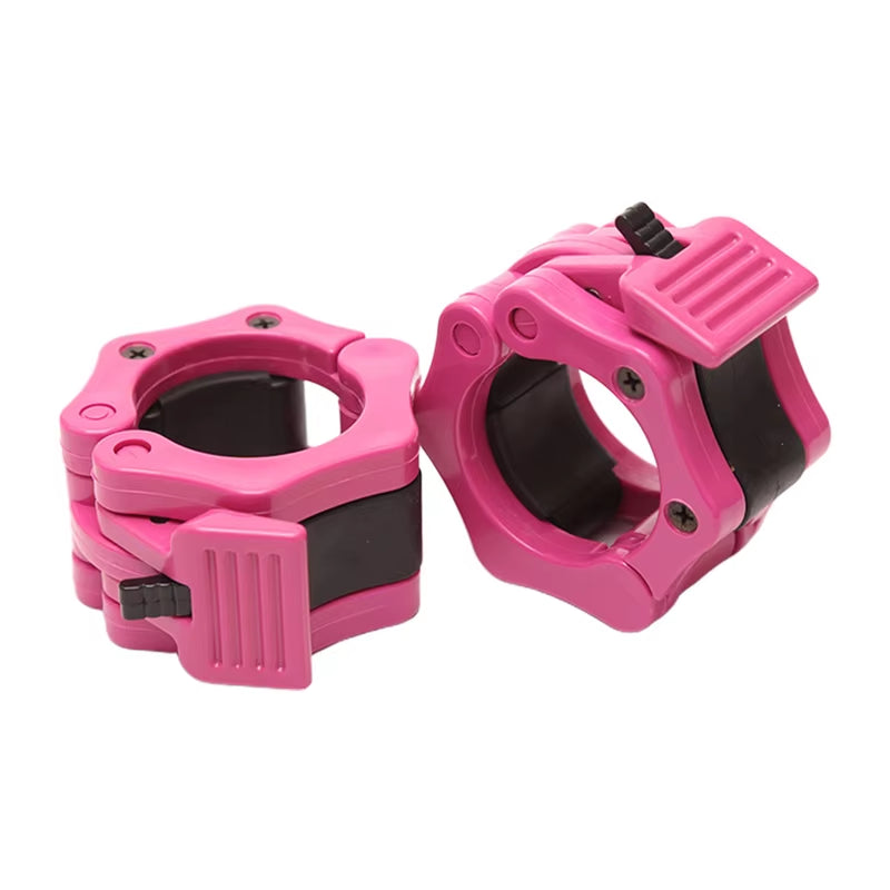 50Mm Spinlock Collars Barbell Collar Lock Clips Weight Lifting Bar Gym Dumbell Clamp Spring Clips Weight Lifting Lock