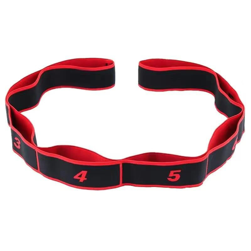 Dance Yoga Elastic Strap Open Shoulder Fitness Women'S Resistance Training Equipment Segmented Digital Stretch Strap