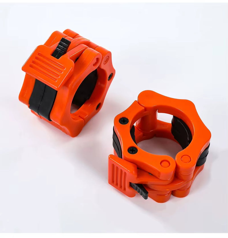50Mm Spinlock Collars Barbell Collar Lock Clips Weight Lifting Bar Gym Dumbell Clamp Spring Clips Weight Lifting Lock