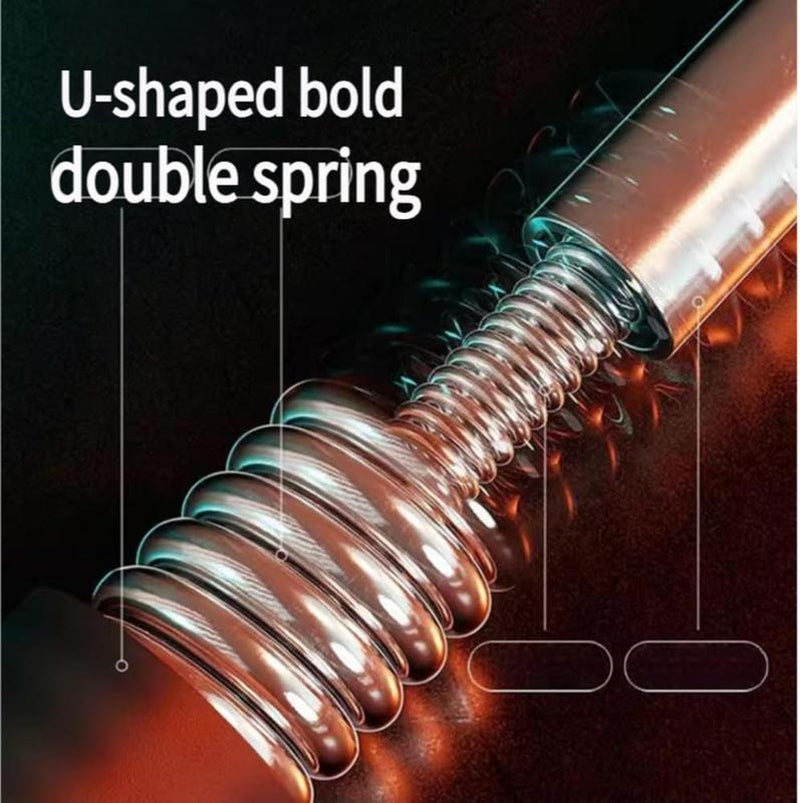 Twister Arm Trainer Exerciser 2025 New Portable Adjustable Spring Workout Bar, Forearm Triceps Chest Enhanced Exercise Strengthener, Upper Body Strength Training Machine Home Fitness Equipment