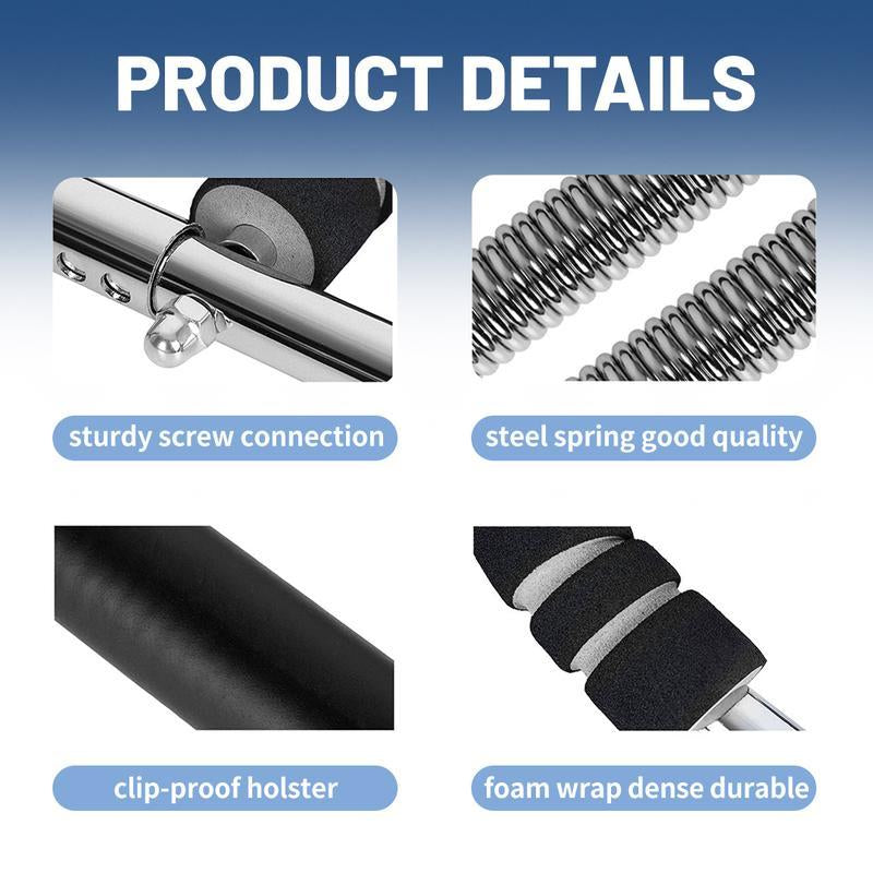 Dealsforyoudays： Arm Trainer, Chest Exercise to Strengthen Chest and Arm Muscles, Men'S Fitness Equipment, Detachable Portable, Spring Resistance, Home Fitness Equipment,Gift for Christmas,New Year