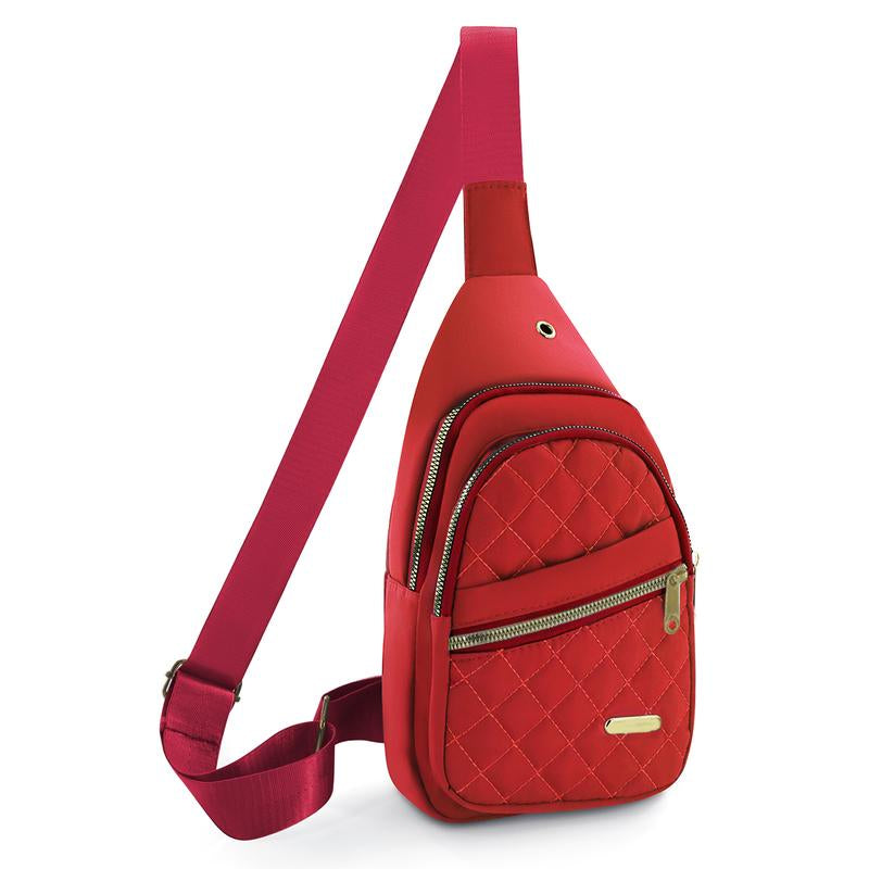 Crossbody Small Sling Backpack Sling Bag for Women Men, Chest Bag Daypack Crossbody for Travel Sport Running Hiking