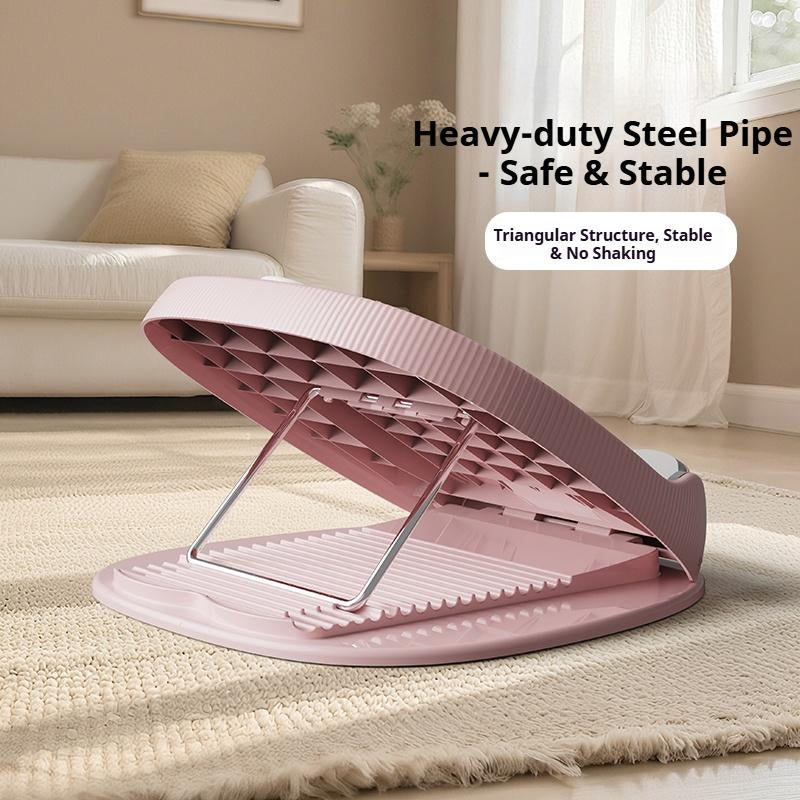 Ankle Trainer Stretching Plate 2-In-1 Calf Stretcher & Slant Board for Plantar Fasciitis Achilles Tendonitis Feet Mobility under Desk Leg Exerciser with Foot Massage for Exercise Physical Therapy