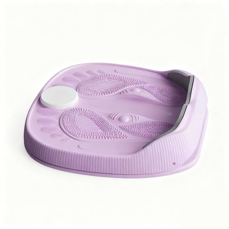 Ankle Trainer Stretching Plate 2-In-1 Calf Stretcher & Slant Board for Plantar Fasciitis Achilles Tendonitis Feet Mobility under Desk Leg Exerciser with Foot Massage for Exercise Physical Therapy