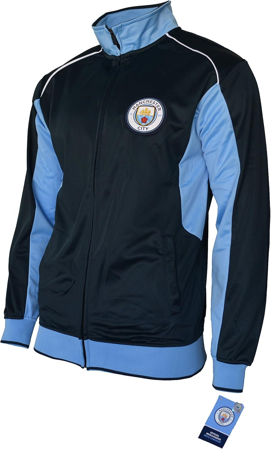 Manchester City Jacket Track Soccer Adult Sizes Soccer Football Official Merchandise