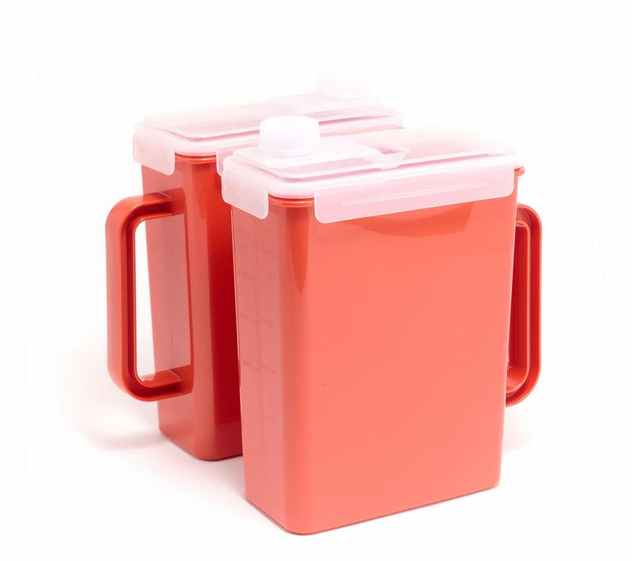 Locknlock Set of (2) Colored Body Pitchers