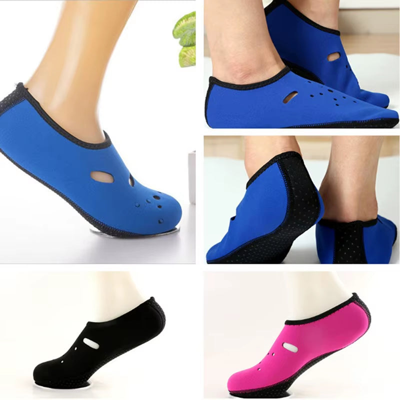 Water Sports Diving Sand Socks anti Skid Beach Shoes for Women Swimming Surfing Nylon Socks Adult Diving Shoes Water Shoes