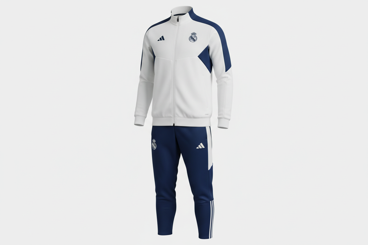 Real Madrid Latest Tracksuit 2025 - Main View